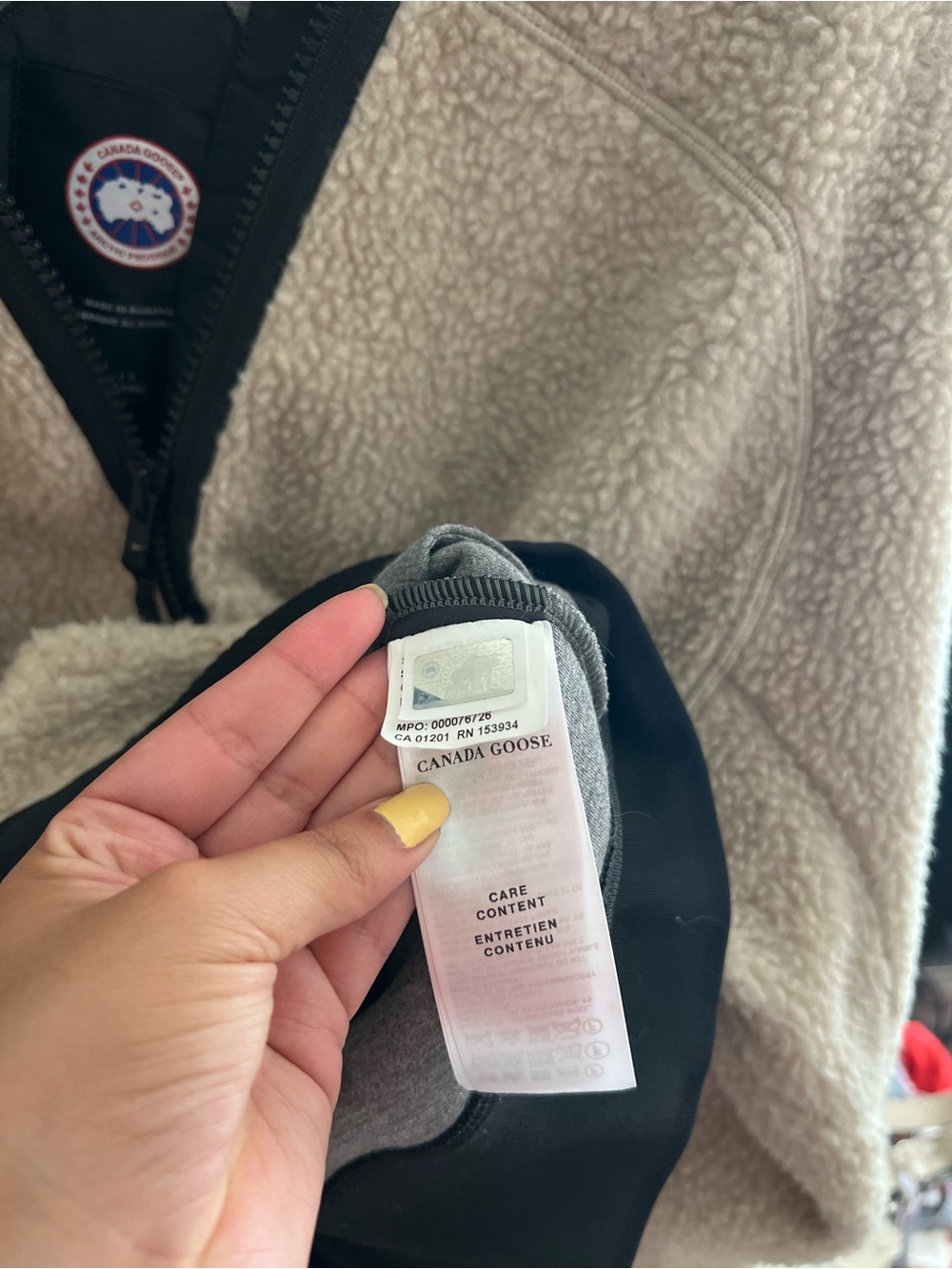 Canada Goose Simcoe Oversized Hoodie Kind High Pile Fleece ✨🪿 - Picture 8 of 10